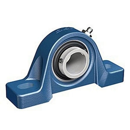 Skf Pillow Block Bearing, 2 Bolt Pillow Block, 2-7/16 in. Bore, 3 in. Base to Center Height P2BM 207-TF